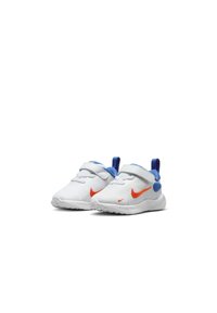 Nike Performance REVOLUTION 7 - Zapatillas running asfalto - white team orange astronomy blue total orange