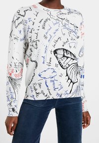 Desigual Strickpullover - white