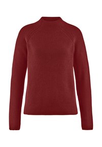 hessnatur Strickpullover - dunkelrot