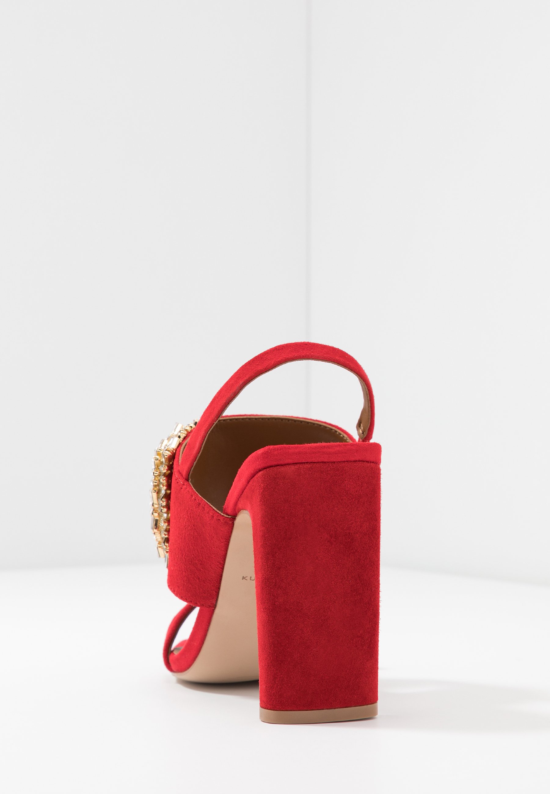 kurt geiger red sandals