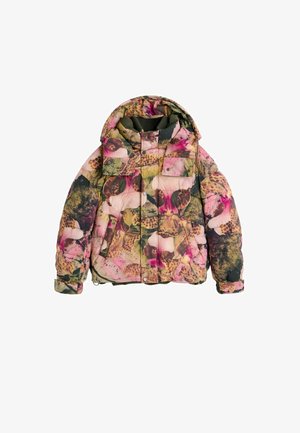 Desigual, PADDED COAT HOOD M. C. LACROIX - Zimná bunda - pink