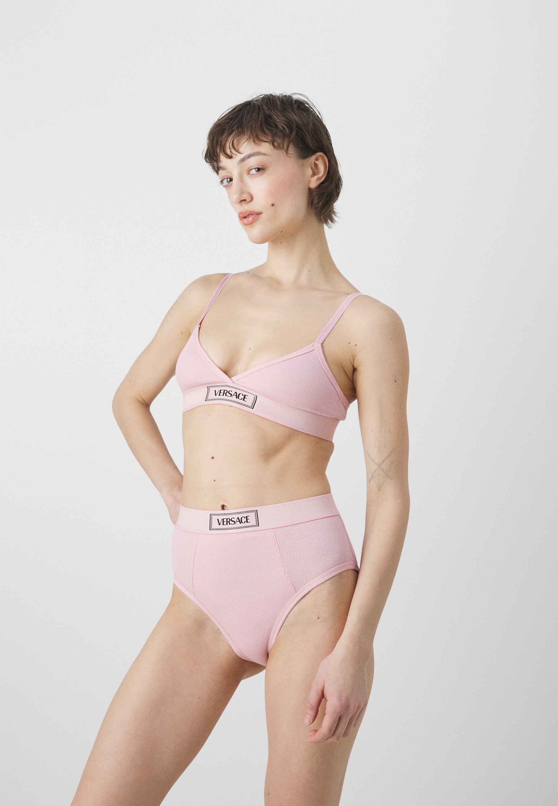 Versace UNDERWEAR TOP RIB ELASTIC CANET - Triangle bra