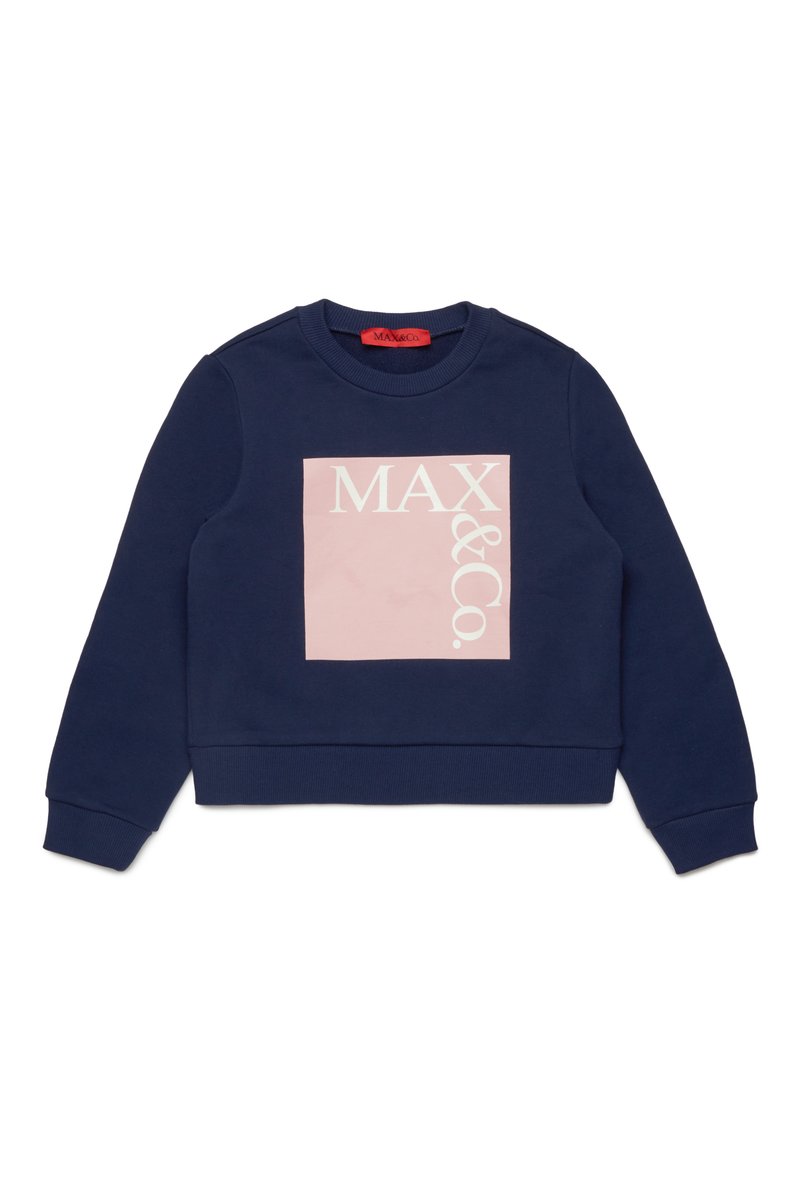MAX&Co. Sudadera - evening blue/pink/natural