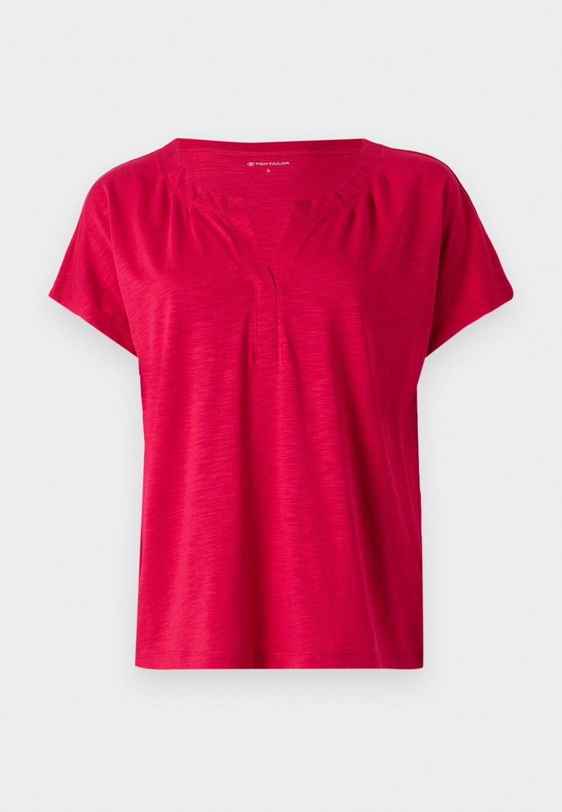 Tom Tailor T-shirt basic lichtrood