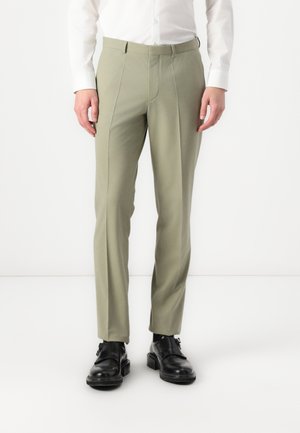 HESTEN - Suit trousers - open green