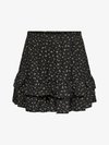 CARALBERTHE Short - Jupe trapèze - black