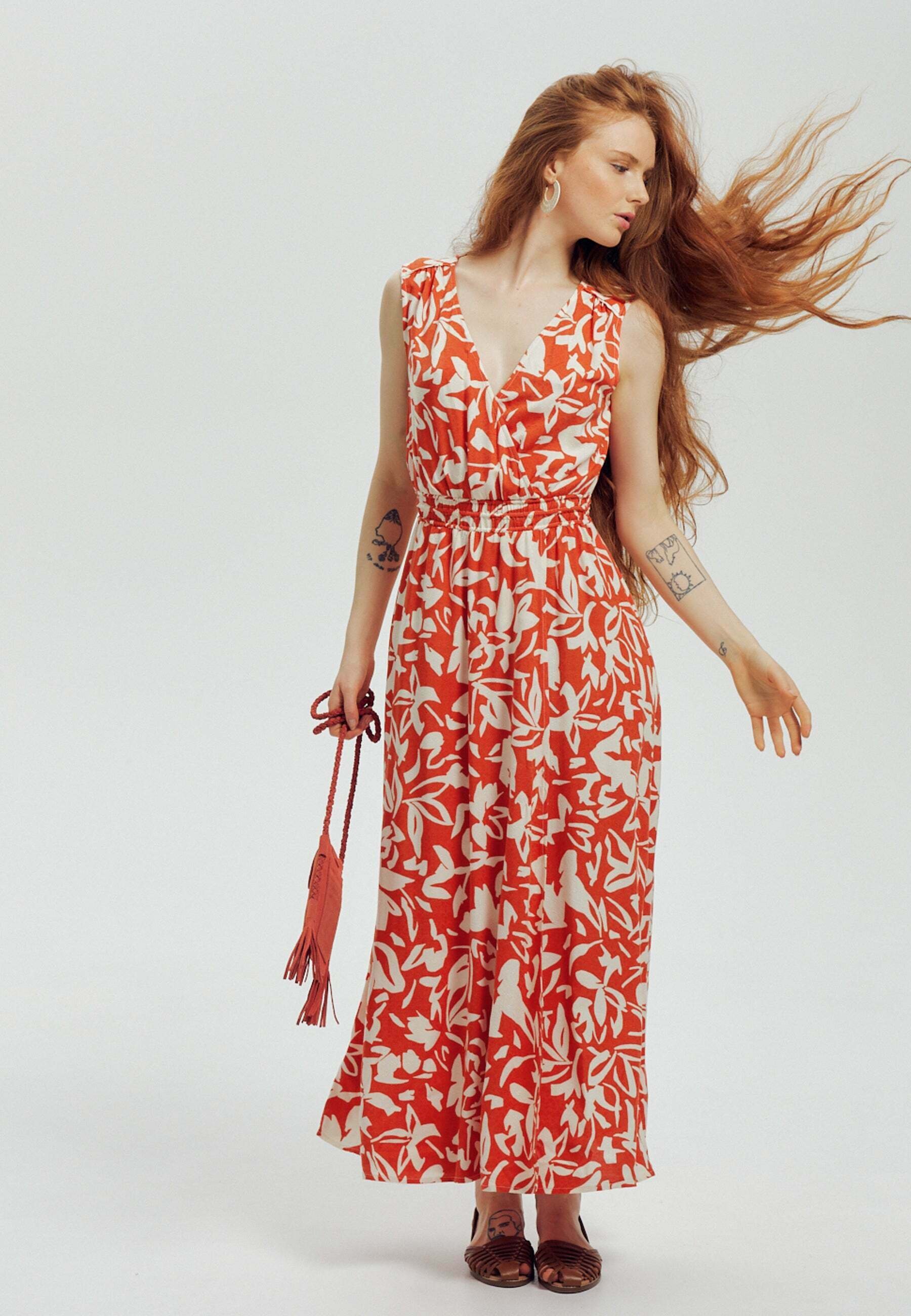 robe courte robe promod fleurie