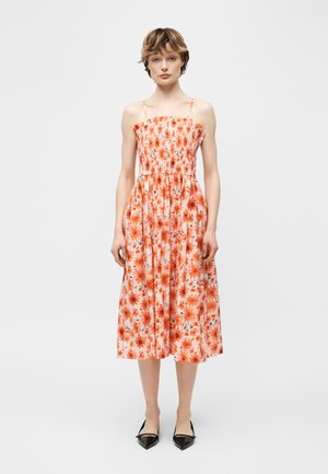 CASSY SUN DRESS - Φόρεμα ημέρας - coral daisy
