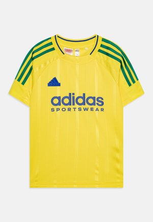 adidas Performance TIRO NATIONS PACK KIDS - T-shirt imprimé - bright yellow/bold blue/bold green