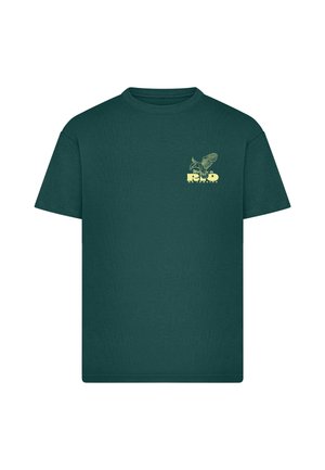 Mister Tee, WELCOME TO RIO OVERSIZE TEE - Trükipildiga T-särk - bottlegreen