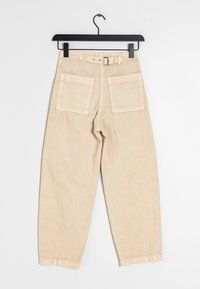 Mango Široké džíny - beige