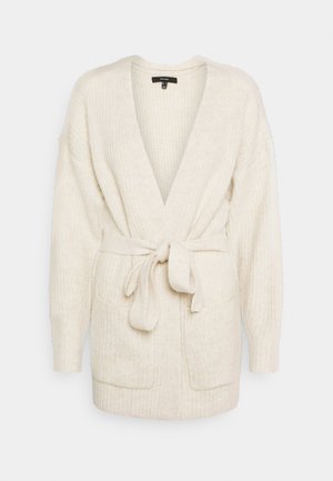 VMJULIE BELT CARDIGAN - Cardigan - birch