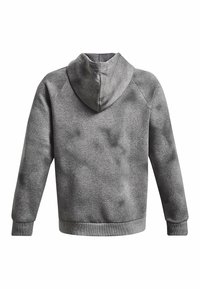 Felpa con cappuccio in grigio mélange, realizzata in tessuto strutturato. Presenta maniche raglan, polsini a costine e un orlo dritto. Design con dettagli minimali.