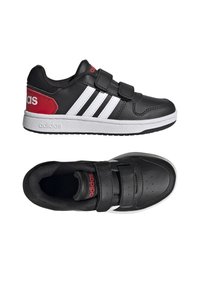 adidas Performance LIFESTYLE HOOPS 2. - Scarpe da allenamento - schwarzrot