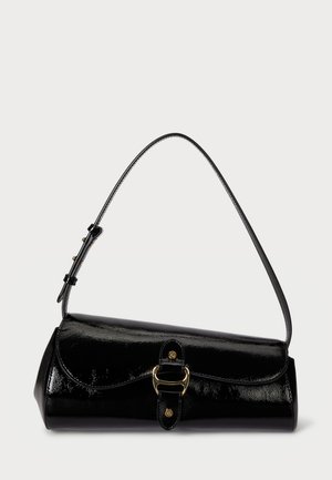 PATENT MEDIUM TASHA EAST-WEST BAG - Kézitáska - black