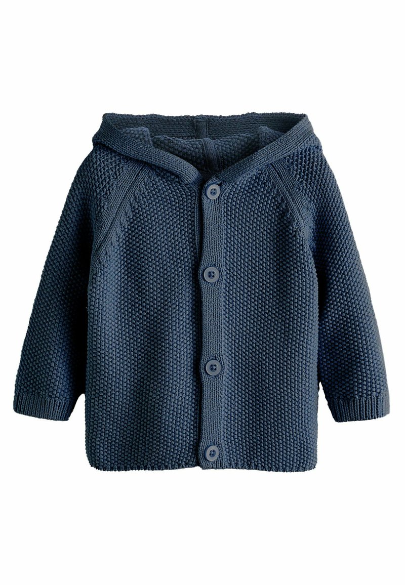 Next Knitted Baby Bear Cardigan - Kardiganas - navy blue