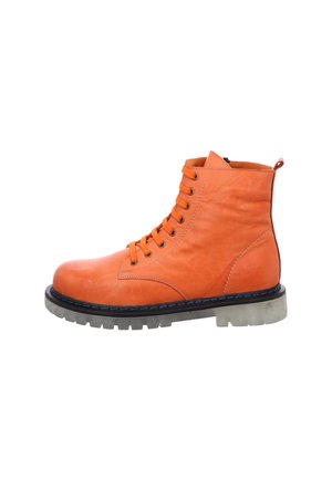 ANILINA  - Lace-up ankle boots - papaya