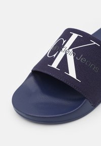 Calvin Klein Jeans SLIDE MONOGRAM  - Ciabattine - navy