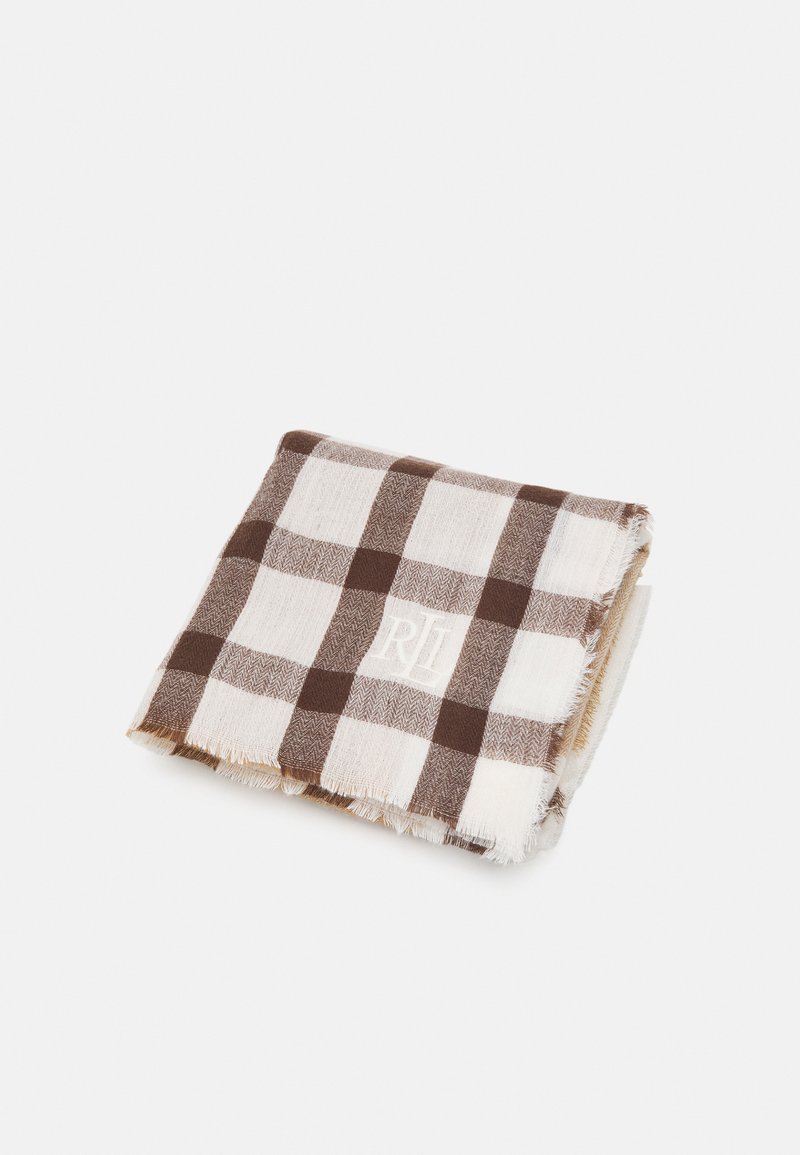 Lauren Ralph Lauren PLAID WRAP SCARF SQUARE Scarf classic camel/camel Zalando.de