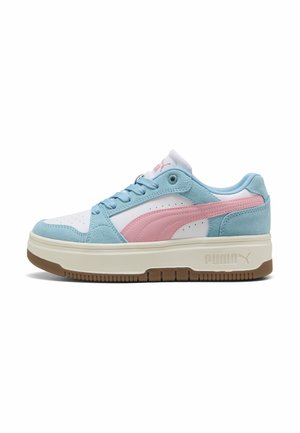 Sneakers - white-pinkscape-aqua