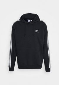 ADICOLOR CLASSICS 3-STRIPES - Džemperis ar kapuci - black