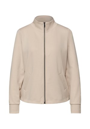 MIT TUNNELZUG - Sweatjakke - beige