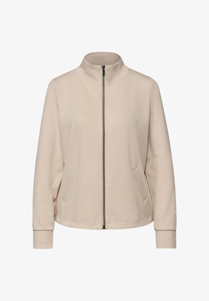 MIT TUNNELZUG - Sweat zippé - beige