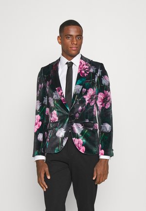 FACIONNE - Blazer jacket - black/pink