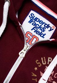 Superdry & Co Sweater met rits - red