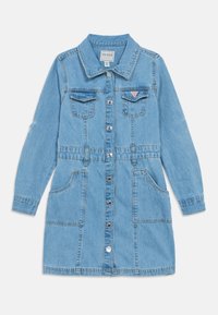 Guess JUNIOR DRESS - Τζιν φόρεμα - blue denim