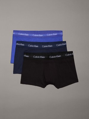 LOW RISE TRUNK 3 PACK - Boxerbriefs - blue