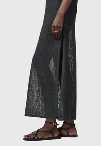 AllSaints KAITO - Stickad klänning - carbon grey