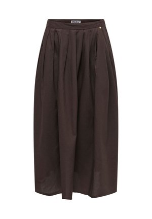 ONLY, SKIRT ONLISOLA SKIRT LONG SKIRT - Falda acampanada - coffee bean