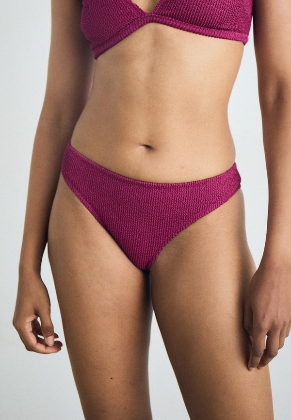 LSCN BY LASCANA - Bikini bottoms - dark berry