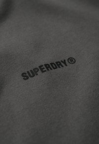 Superdry & Co OVERDYED LOGO - T-Shirt basic - dark slate grey