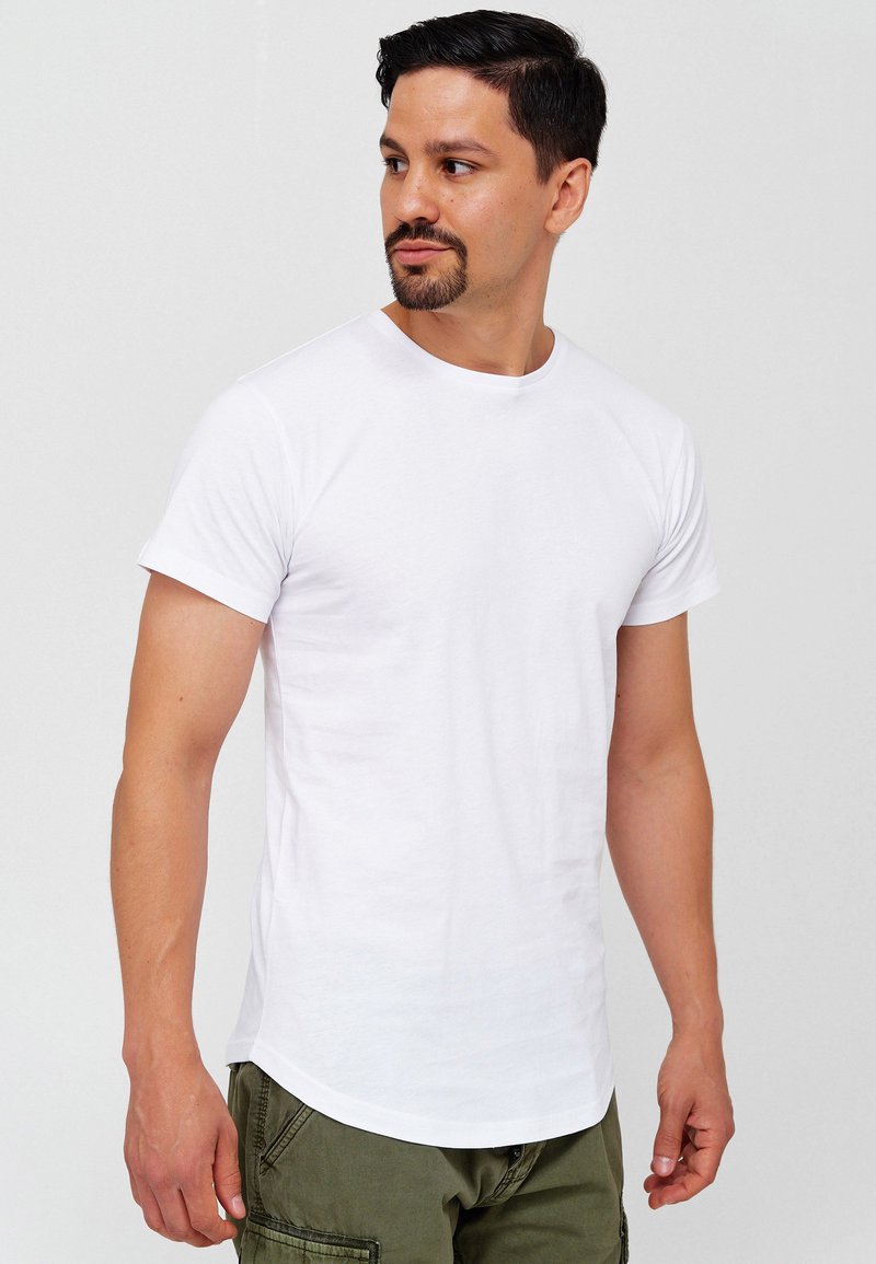 Herren T-Shirts basic | INDICODE JEANS 3 PACK T-Shirt basic optical white/weiß - MF44264 Herren T-Shirts basic | INDICODE JEANS 3 PACK T-Shirt basic optical white/weiß - MF44264