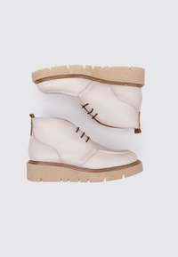 Sandra Fontán Botines de cuña - beige