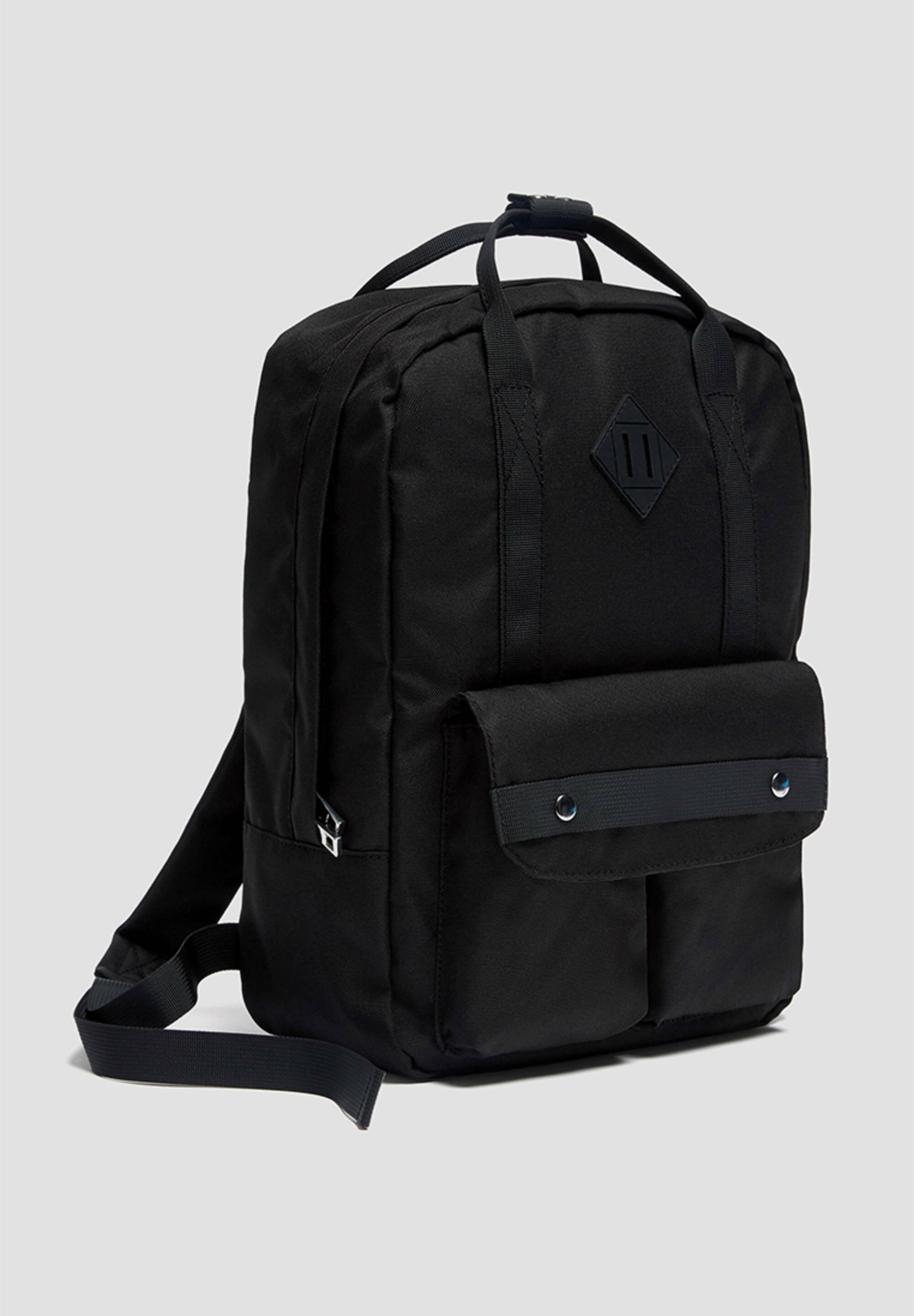 PULL\u0026BEAR MIT DOPPELTER TASCHE - Zaino - black/nero - Zalando