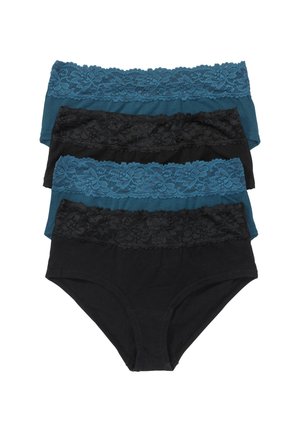 4ER PACK - Shorty - schwarz