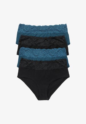 bonprix 4ER PACK - Shorty - schwarz