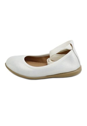 CINTAS ELASTICAS PUNTINI BASIC  - Bailarinas con hebilla - blanco