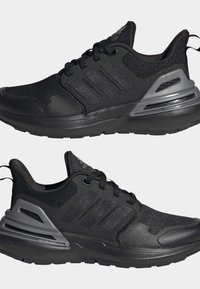 adidas Performance RAPIDASPORT BOUNCE LACE - Zapatillas running asfalto - core black   core black   iron metallic