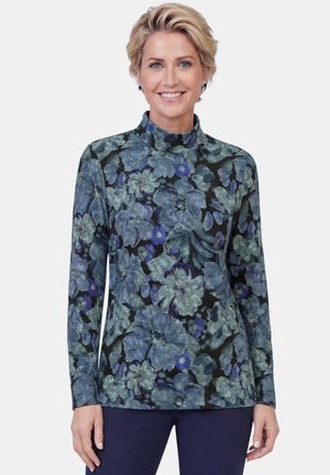 GOLDNER, SHIRT PETITE - Langarmshirt - blue patterned