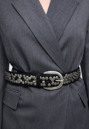 Stradivarius MULTI-STUDDED - Opasok - black