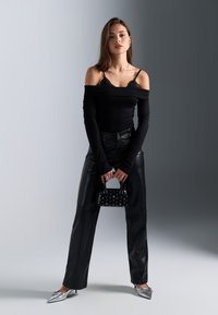 Even&Odd Topper langermet - black