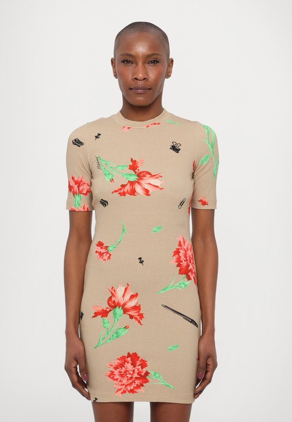 DRESS - Day dress - multi beige