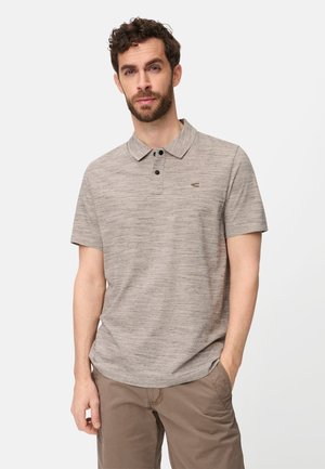 camel active POLOSHIRT MIT QUICK DRY FUNKTION - Poloshirts - mud brown