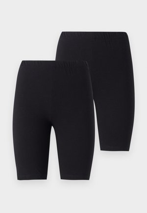 PCAMELIA SHORTS 2 PACK  - Shorts - black