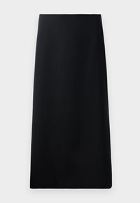 KICK DETAIL SKIRT - Suknja A kroja - navy