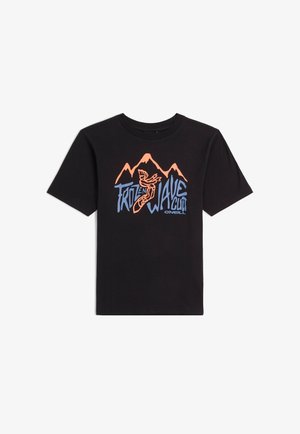 MUST-HAVE SHORTSLEEVE - Marškinėliai su spaudiniu - schwarz